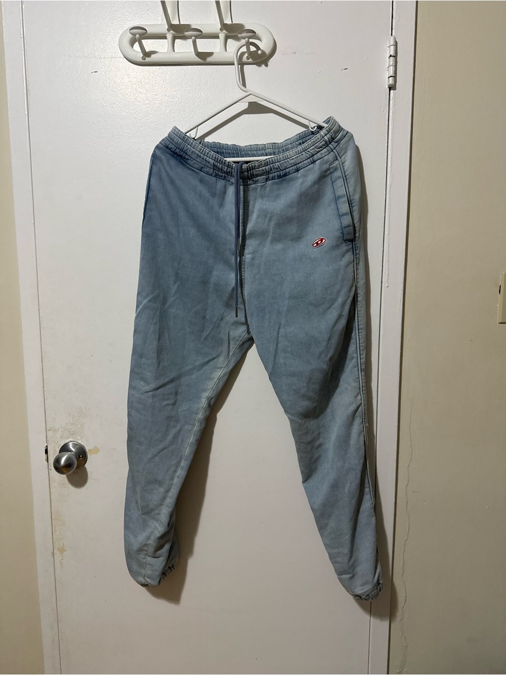 Diesel Light Blue Men's Jogger Sweatpants